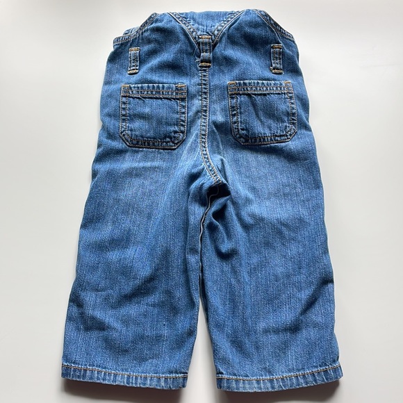 Old Navy Denim Overalls Size 18-24M - Picture 6 of 6